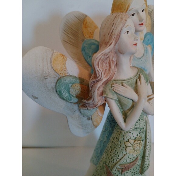Angelstar Cherished Blessings Beatiful Angels Figurine 10'in Beautiful Detailing - Picture 4 of 16